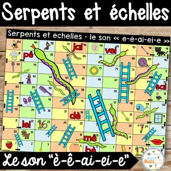 French Phonics & Sounds Game - Le son È-Ê-AI-EI-E - Jeu Serpents et ...