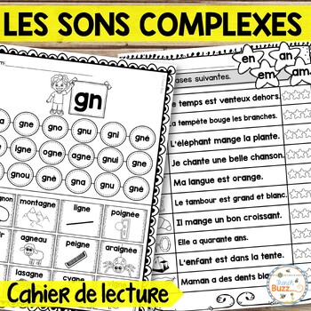Preview of French Phonics & Sounds - Les sons complexes/composés - Cahier de lecture