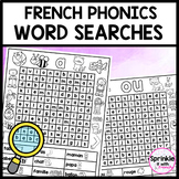 French Phonics Word Searches | Les mots cachés des sons