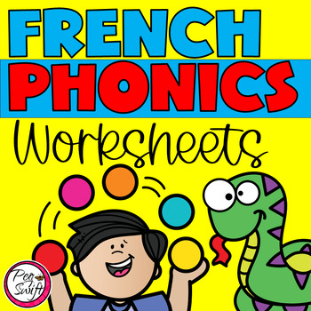 Preview of French Phonics Worksheets