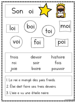 French Phonics and Letters Booklet | Cahier des sons et des lettres 1re ...