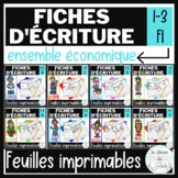 French Picture Writing Prompts BUNDLE - Situations d'écrit