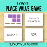 French Place Value War: Numbers up to 1,000