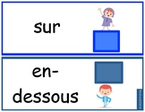 French Positional Word Cards