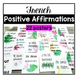 French Positive Affirmations Growth Mindset Posters (affir