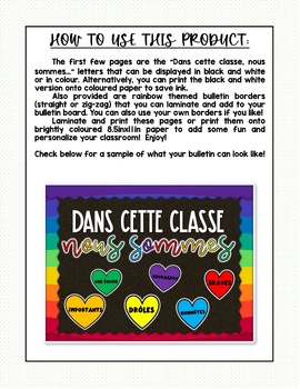 Rainbow Bulletin Board Letters | Classroom Décor