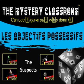 Preview of French: Possessive Adjective Mystery | The Mystery Classroom