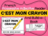French Possessive Adjective Printable Reader & Build-A-Boo