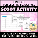 French Possessive Adjectives Scoot Activity - Les adjectif