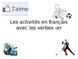 French Preferences & ER verb presentation
