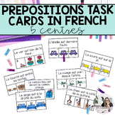 French Prepositions Task Cards & Centres for Primary | Les