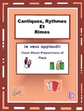 French Prepositions of Place - French Rap-like Chant with 