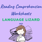 French Present Tense Reading Comprehension Assignments