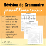 French Present Tense Review