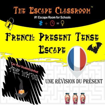 Preview of French: Present Tense | The Escape Classroom