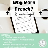 French Project || Why Learn French? || Pourquoi apprendre 