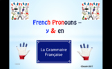 French Pronouns - Y & En - A Complete Guide.