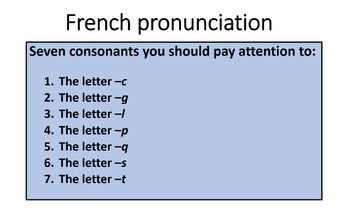 Preview of French- Pronunciation Practice- Part 2