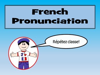 Preview of French Pronunciation Practice Presentation