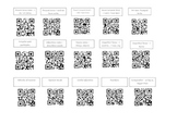 French QR codes sheets for grammar notes and examples