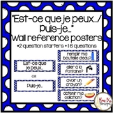 French Question Wall Reference Posters