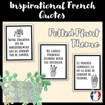 Preview of French Quotes (Potted Plant-Theme)