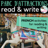 French READ & WRITE - Amusement Park / Parc d'attractions