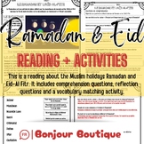 French Ramadan & Eid Reading and Activities || Célébration