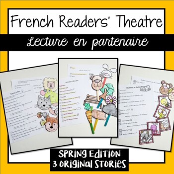 Preview of French Reader's Theatre theater - Lecture en partenaire drama