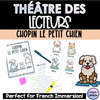 Preview of French Reader's Theatre Script French Immersion Drama - théâtre des lecteurs