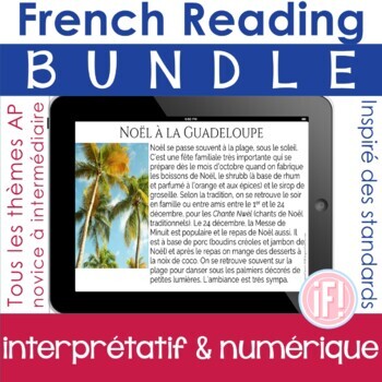Preview of French Reading BUNDLE