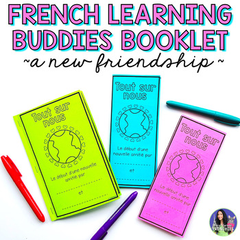 Preview of French Reading Buddies Booklet | Une Activité de L'amitié