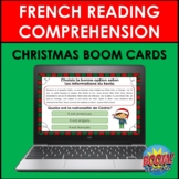 French Reading Comprehension BOOM CARDS: CHRISTMAS (NOËL)