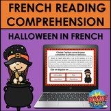 French Reading Comprehension BOOM CARDS: French Halloween 
