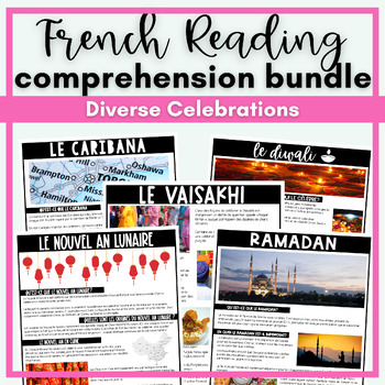Preview of Les fêtes culturelles - French Reading Comprehension Articles