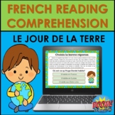 French Reading Comprehension: French Earth Day (LE JOUR DE