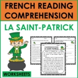 French Reading Comprehension: La Saint-Patrick (St. Patric