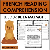 French Reading Comprehension: Le Jour de la Marmotte (Grou