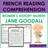 French Reading Comprehension: Women's History Month (Jane 