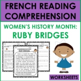 French Reading Comprehension: Women's History Month (Ruby 