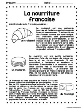 Drapeau français - Lawless French Reading Comprehension
