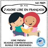 French Reading Comprehension for Beginners Bundle (La Lecture)