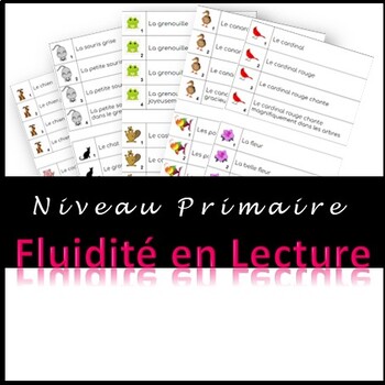 Preview of French Reading Fluency- Fluidité en Lecture