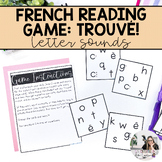 French Reading Game to Teach Decoding Letter Sounds and Ac