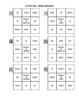 Phrasal Verbs Tic Tac Toe