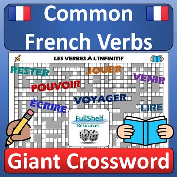 French Regular and Irregular Verbs Infinitives Review Activity in ...