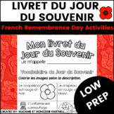 French Remembrance Day Activity Booklet - Livret du Jour d