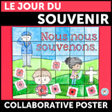 French Remembrance Day French Collaborative Poster LE JOUR DU SOUVENIR