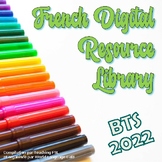French Resource Library 2022 | Back to School Resources, A