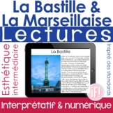 French Revolution Bastille Marseillaise Reading Comprehens